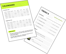 Mockup dos materiais